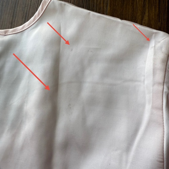 Vintage NATORI Nightgown Medium Pink Satin Long Sleeve Tunic Embroidered Lace - Picture 9 of 14